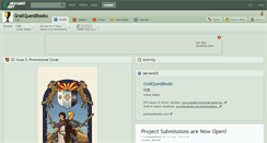 Desktop Screenshot of grailquestbooks.deviantart.com
