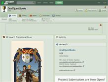 Tablet Screenshot of grailquestbooks.deviantart.com