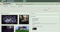 Desktop Screenshot of dancing-kakashi.deviantart.com