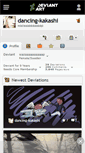 Mobile Screenshot of dancing-kakashi.deviantart.com