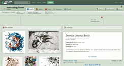 Desktop Screenshot of man-eating-flower.deviantart.com