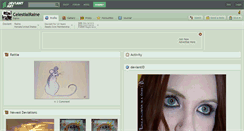 Desktop Screenshot of celestialraine.deviantart.com