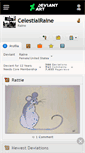Mobile Screenshot of celestialraine.deviantart.com
