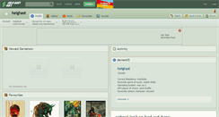 Desktop Screenshot of helghast.deviantart.com