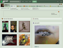 Tablet Screenshot of eres13.deviantart.com