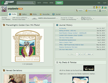 Tablet Screenshot of orasteele.deviantart.com