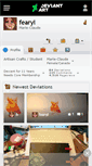 Mobile Screenshot of fearyl.deviantart.com