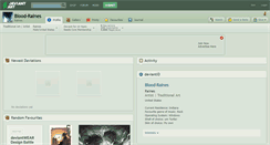 Desktop Screenshot of blood-raines.deviantart.com