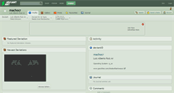 Desktop Screenshot of machocr.deviantart.com
