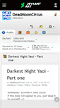 Mobile Screenshot of deadmooncircus.deviantart.com