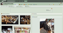 Desktop Screenshot of goddessofchocolate.deviantart.com