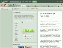 Tablet Screenshot of poetsandwriters.deviantart.com