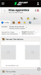 Mobile Screenshot of kiras-apprentice.deviantart.com