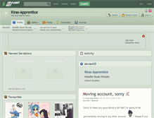 Tablet Screenshot of kiras-apprentice.deviantart.com