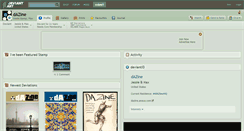Desktop Screenshot of dazine.deviantart.com
