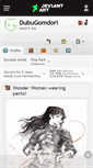 Mobile Screenshot of dubugomdori.deviantart.com