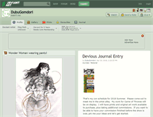 Tablet Screenshot of dubugomdori.deviantart.com