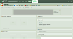 Desktop Screenshot of mothhel.deviantart.com