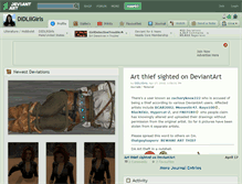 Tablet Screenshot of didlilgirls.deviantart.com