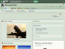Tablet Screenshot of dnk-anais-photos.deviantart.com