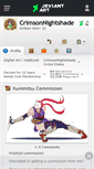Mobile Screenshot of crimsonnightshade.deviantart.com