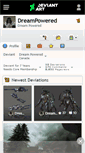 Mobile Screenshot of dreampowered.deviantart.com