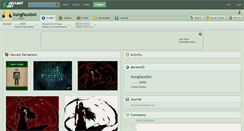 Desktop Screenshot of kungfauxboi.deviantart.com