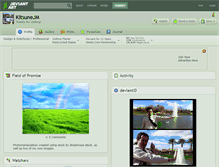 Tablet Screenshot of kitsunejm.deviantart.com
