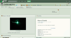 Desktop Screenshot of freddykrueger4eva.deviantart.com
