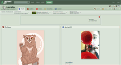 Desktop Screenshot of laurabev.deviantart.com