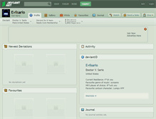 Tablet Screenshot of evilsario.deviantart.com