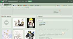Desktop Screenshot of justinxgiriko.deviantart.com
