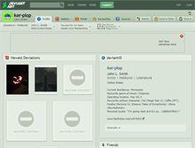 Tablet Screenshot of ker-plop.deviantart.com