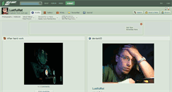 Desktop Screenshot of lustfulrat.deviantart.com