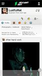 Mobile Screenshot of lustfulrat.deviantart.com