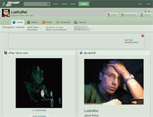 Tablet Screenshot of lustfulrat.deviantart.com
