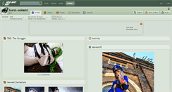 Desktop Screenshot of kuroi--ookami.deviantart.com