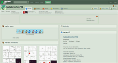 Desktop Screenshot of galladerochon732.deviantart.com