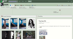 Desktop Screenshot of dayngel.deviantart.com