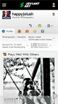Mobile Screenshot of happyjolush.deviantart.com