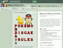 Tablet Screenshot of disgaea-pokemon-club.deviantart.com