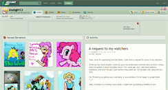 Desktop Screenshot of klutzgirl13.deviantart.com