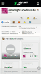 Mobile Screenshot of moonlight-shadow434.deviantart.com