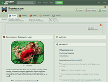 Tablet Screenshot of ishankasaurus.deviantart.com