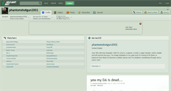Desktop Screenshot of phantomshotgun2002.deviantart.com
