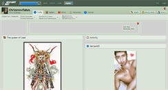 Desktop Screenshot of chrizsnowflakes.deviantart.com