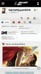 Mobile Screenshot of garnetquyendinh.deviantart.com