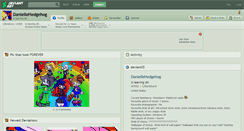 Desktop Screenshot of daniellehedgehog.deviantart.com