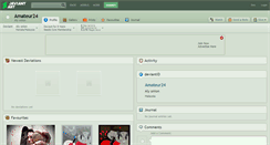 Desktop Screenshot of amateur24.deviantart.com