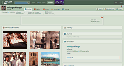 Desktop Screenshot of milongadelangel.deviantart.com